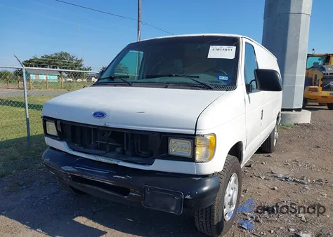 2000 Ford E-250 Commercial/Recreational из США, поврежденный, VIN 1FTNE24L1YHA46795